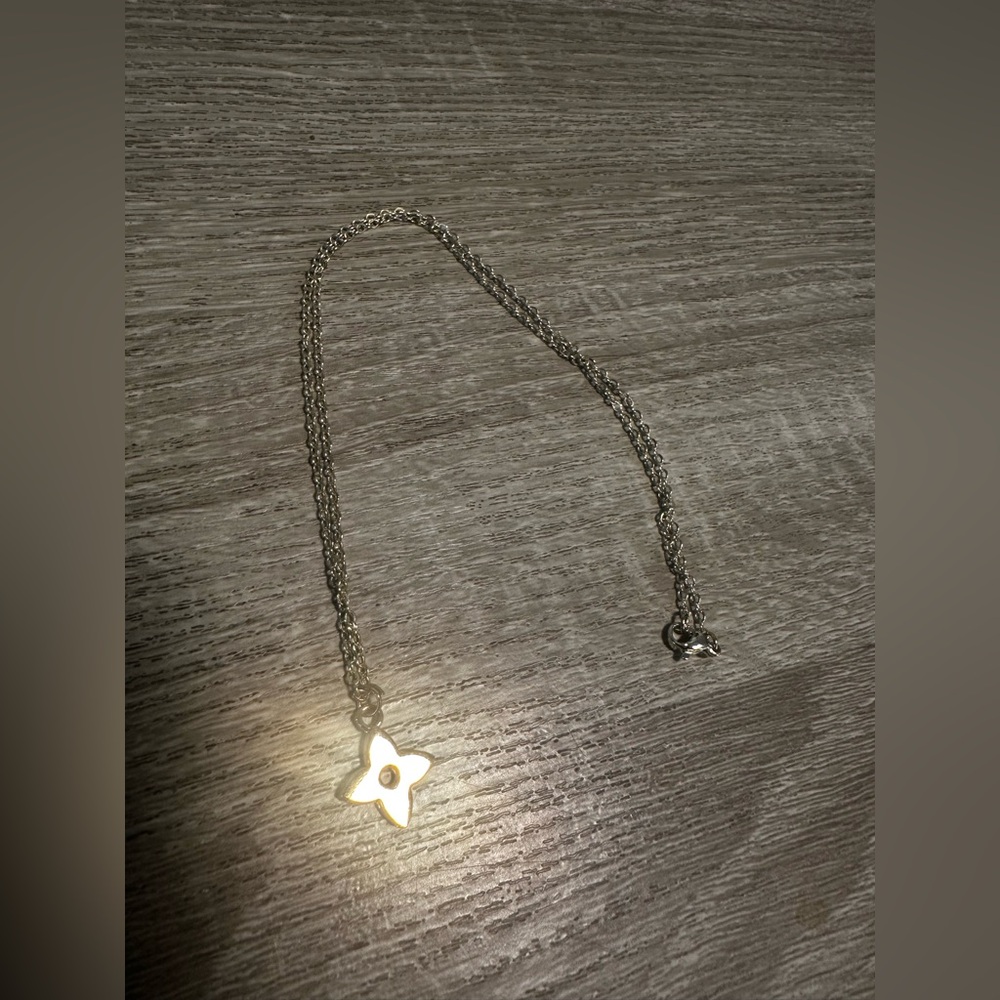 ✨Louis Vuitton Pendent w Gold Plated Chain Link Necklace✨